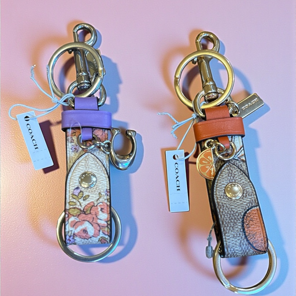 Coach Bundle Keychain Bag Charm Nwt